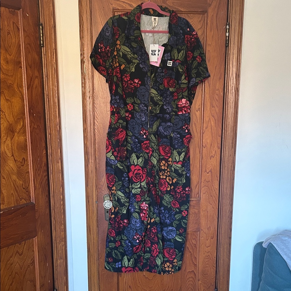 Lucy & Yak Maria Print Ragan Jumpsuit